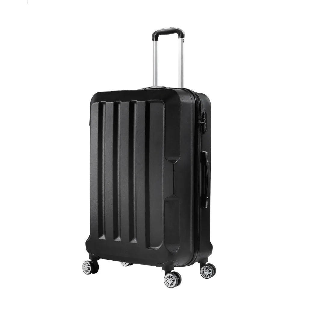 20" Travel Luggage Lightweight - Black