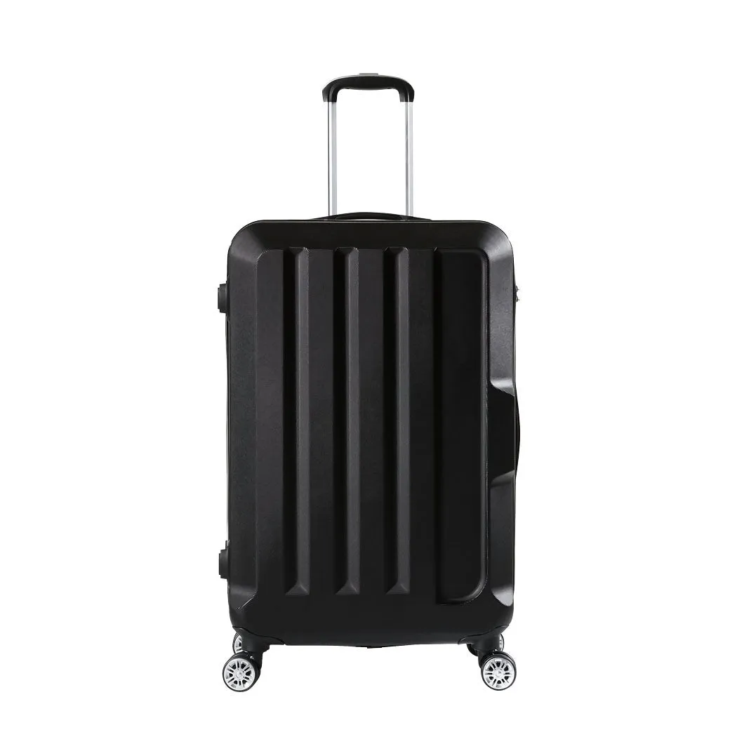 20" Travel Luggage Lightweight - Black