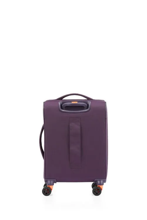 AMERICAN TOURISTER APPLITE 4 ECO SPINNER 55CM Carry-on EXP TSA - PURPLE/ORANGE