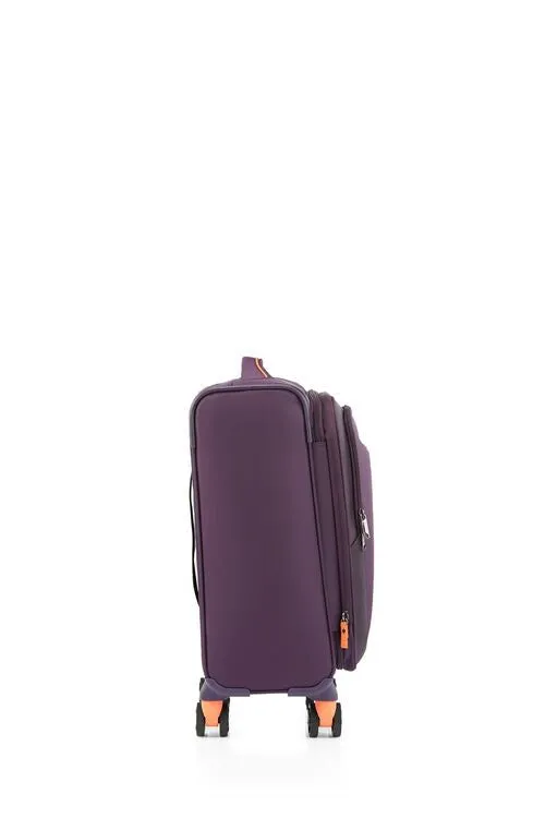 AMERICAN TOURISTER APPLITE 4 ECO SPINNER 55CM Carry-on EXP TSA - PURPLE/ORANGE