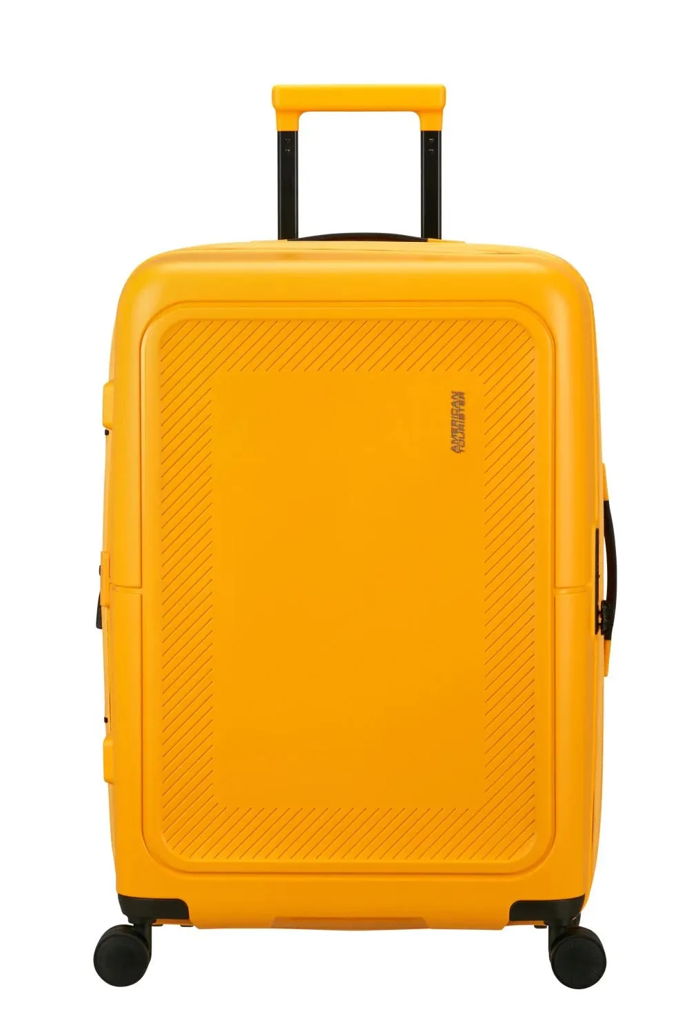 American Tourister Dashpop 67cm Medium Spinner - Expandable | Golden Yellow