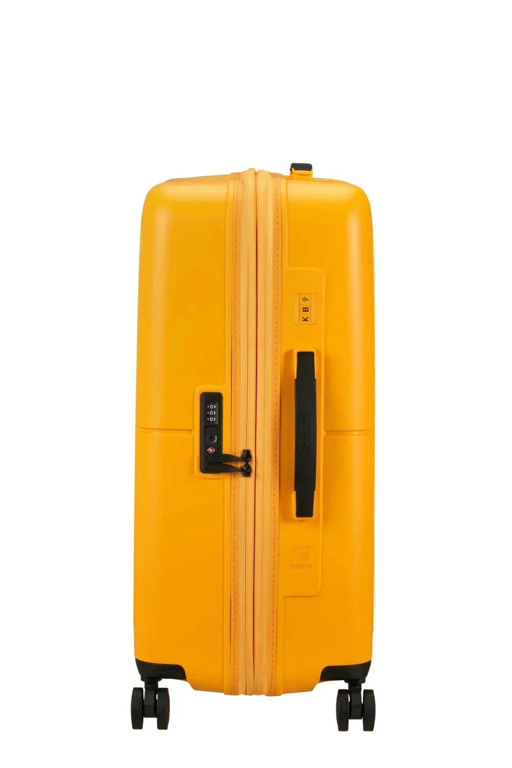 American Tourister Dashpop 67cm Medium Spinner - Expandable | Golden Yellow