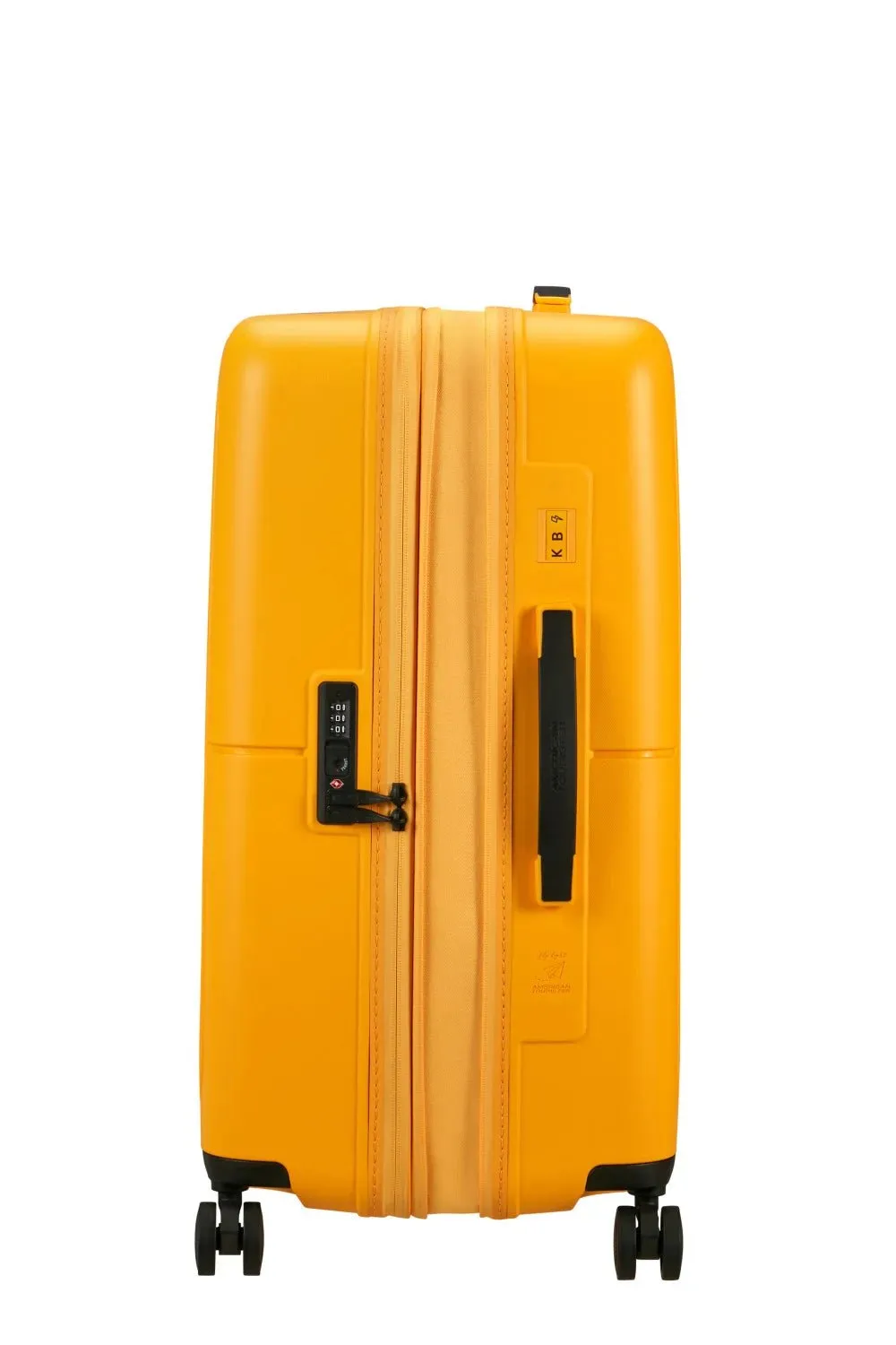 American Tourister Dashpop 67cm Medium Spinner - Expandable | Golden Yellow