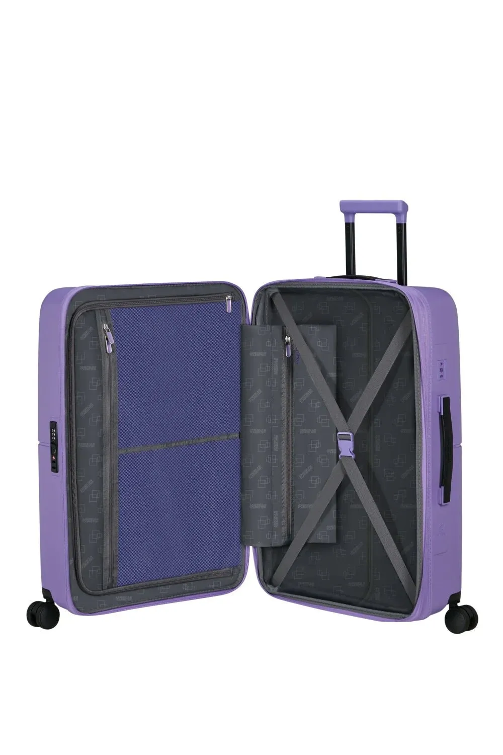 American Tourister Dashpop 67cm Medium Spinner - Expandable | Violet Purple