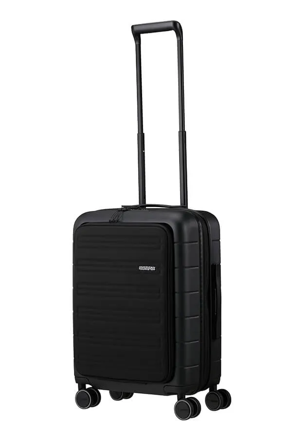 American Tourister Novastream 55cm Expandable Cabin Spinner - Laptop Compartment | Dark Slate