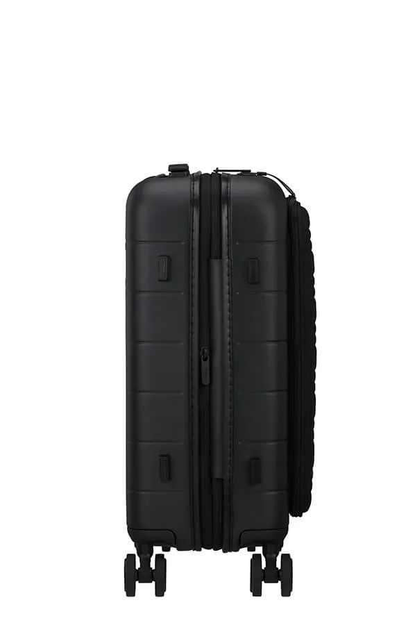 American Tourister Novastream 55cm Expandable Cabin Spinner - Laptop Compartment | Dark Slate