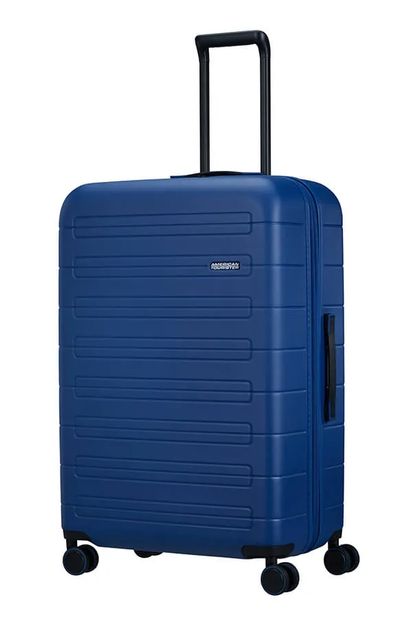 American Tourister Novastream 77cm Expandable Large Spinner | Navy Blue