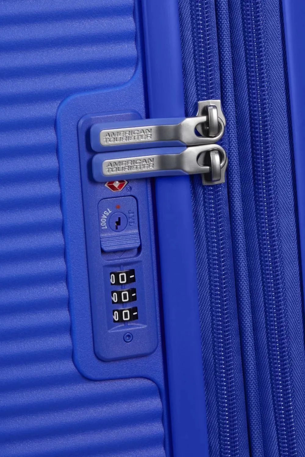 American Tourister Soundbox 55cm Cabin Spinner - Expandable | Cobalt Blue