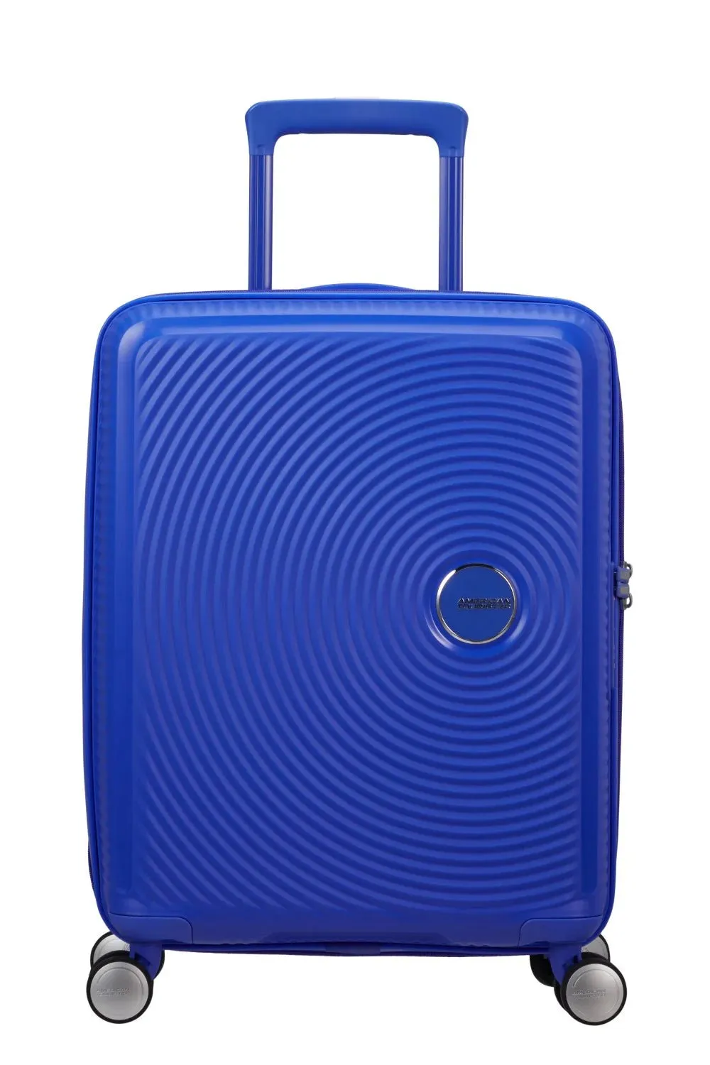 American Tourister Soundbox 55cm Cabin Spinner - Expandable | Cobalt Blue