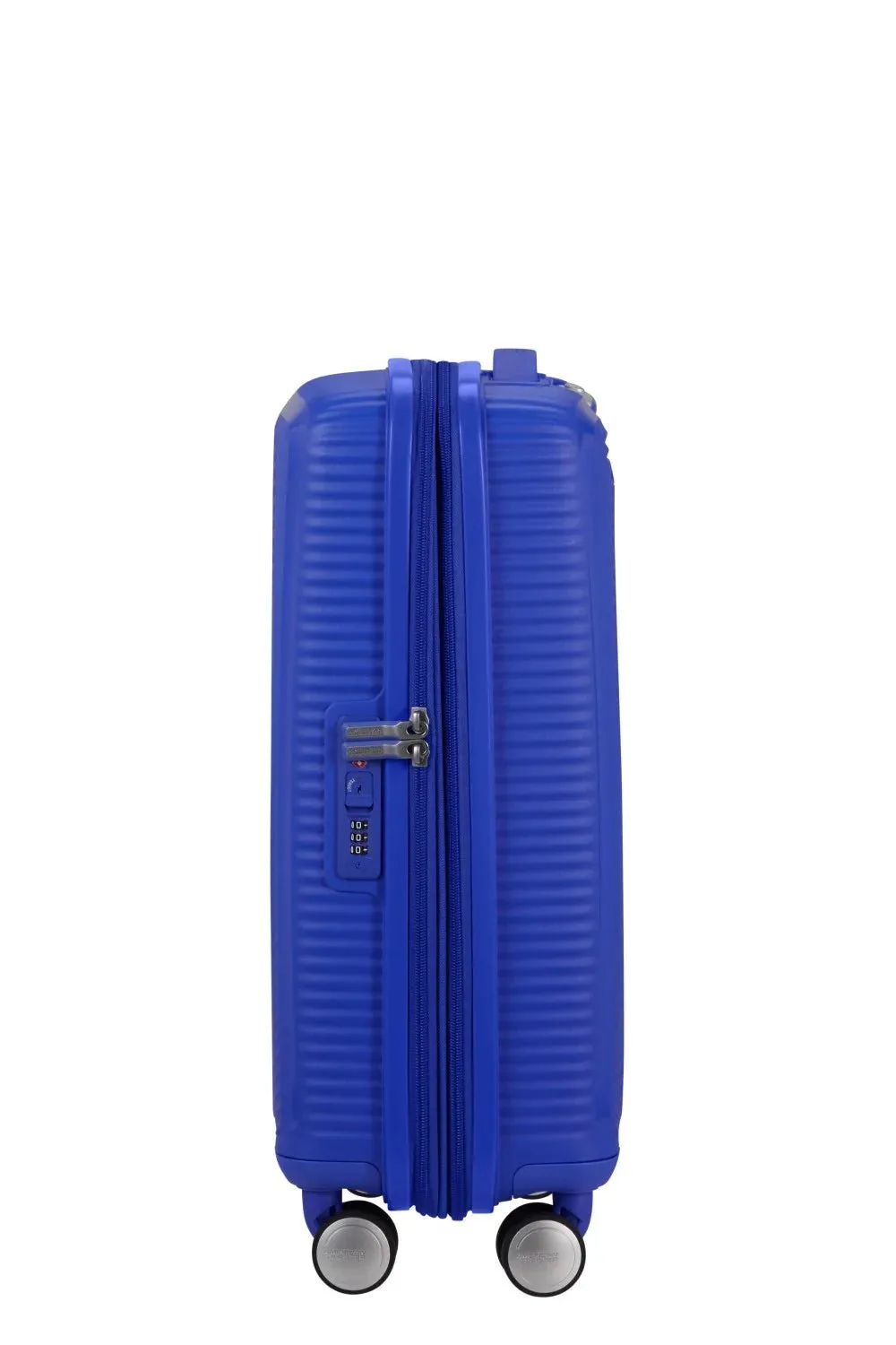 American Tourister Soundbox 55cm Cabin Spinner - Expandable | Cobalt Blue