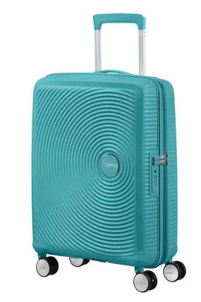 American Tourister Soundbox 55cm Cabin Spinner - Expandable | Turquoise Tonic