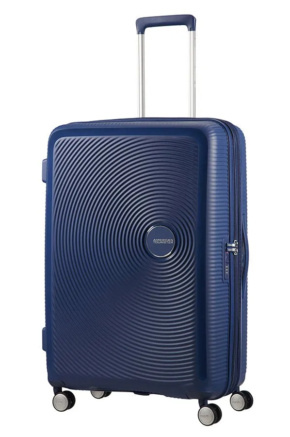 American Tourister Soundbox 77cm Large Spinner - Expandable | Midnight Navy