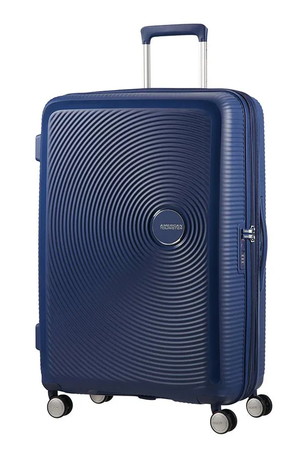 American Tourister Soundbox 77cm Large Spinner - Expandable | Midnight Navy