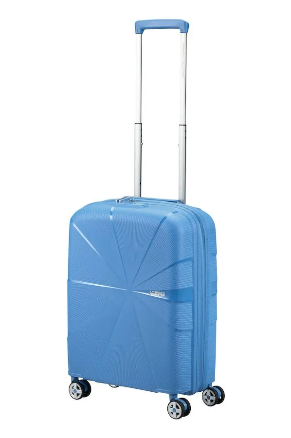 American Tourister Starvibe Expandable 55cm Cabin Spinner | Tranquil Blue