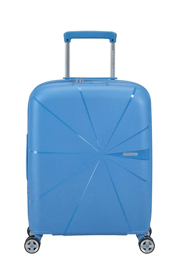 American Tourister Starvibe Expandable 55cm Cabin Spinner | Tranquil Blue