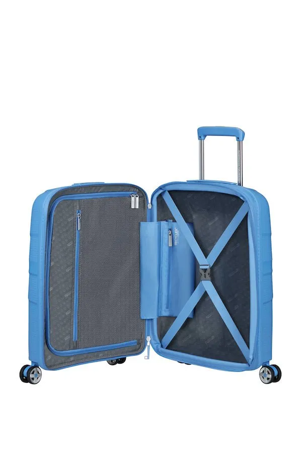 American Tourister Starvibe Expandable 55cm Cabin Spinner | Tranquil Blue