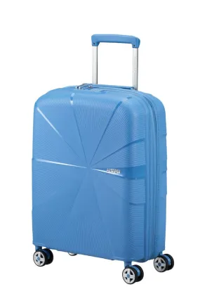 American Tourister Starvibe Expandable 55cm Cabin Spinner | Tranquil Blue