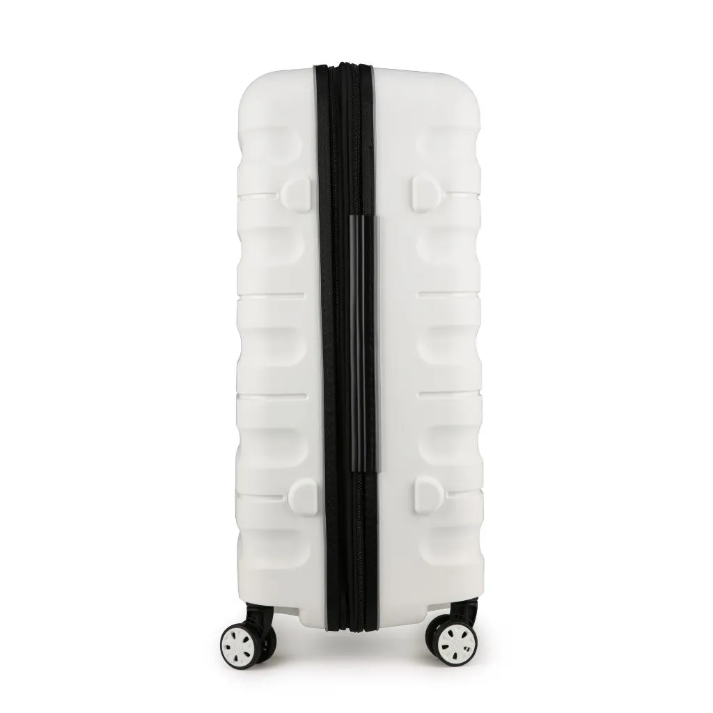 Antler Lincoln 68cm Medium Hardsided Luggage - White