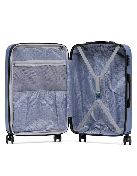 Aus Luggage - ALC440-20B Venice ABS Small Spinner - Indigo