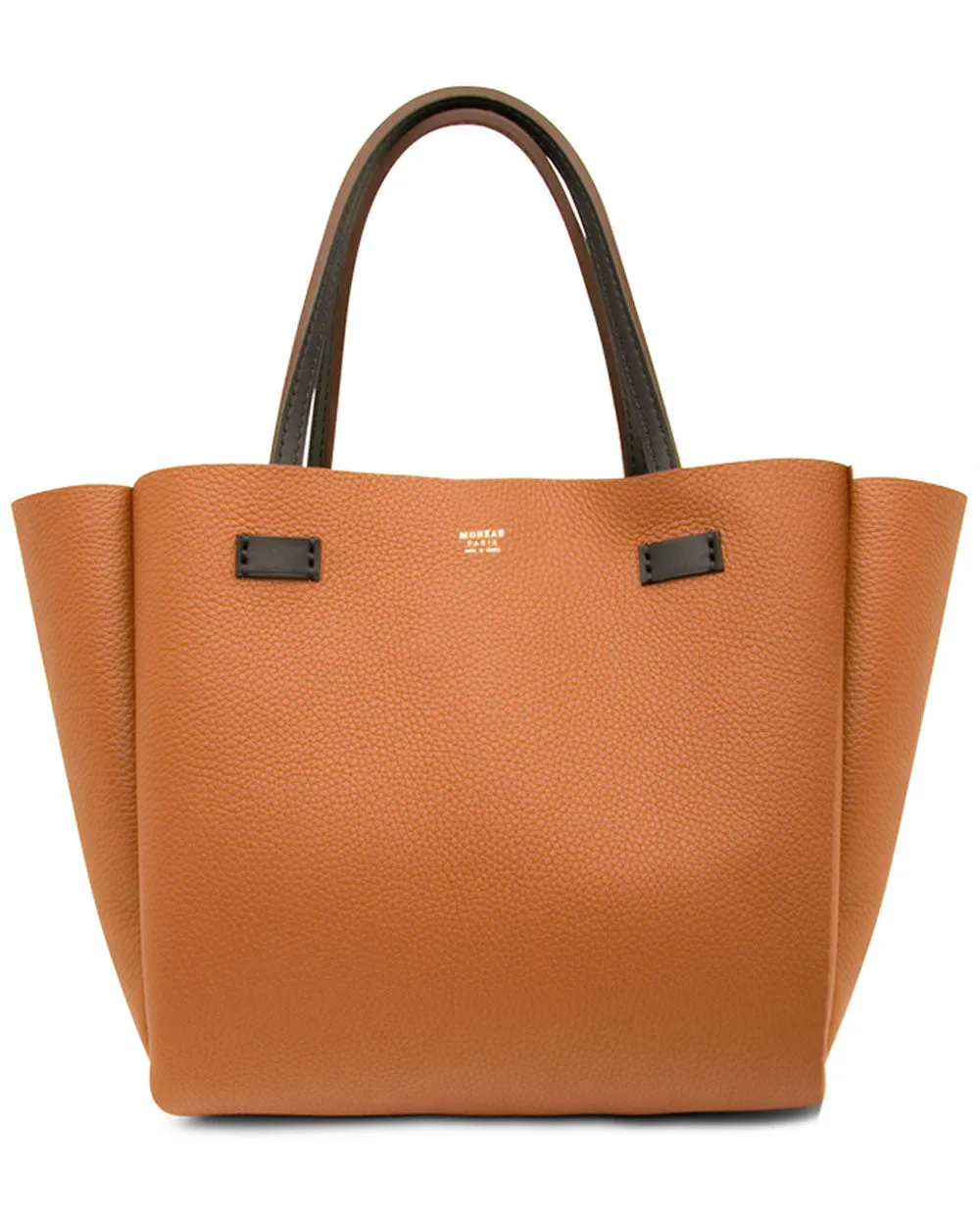 Bregancon Reversible Tote in Blanc and Brown