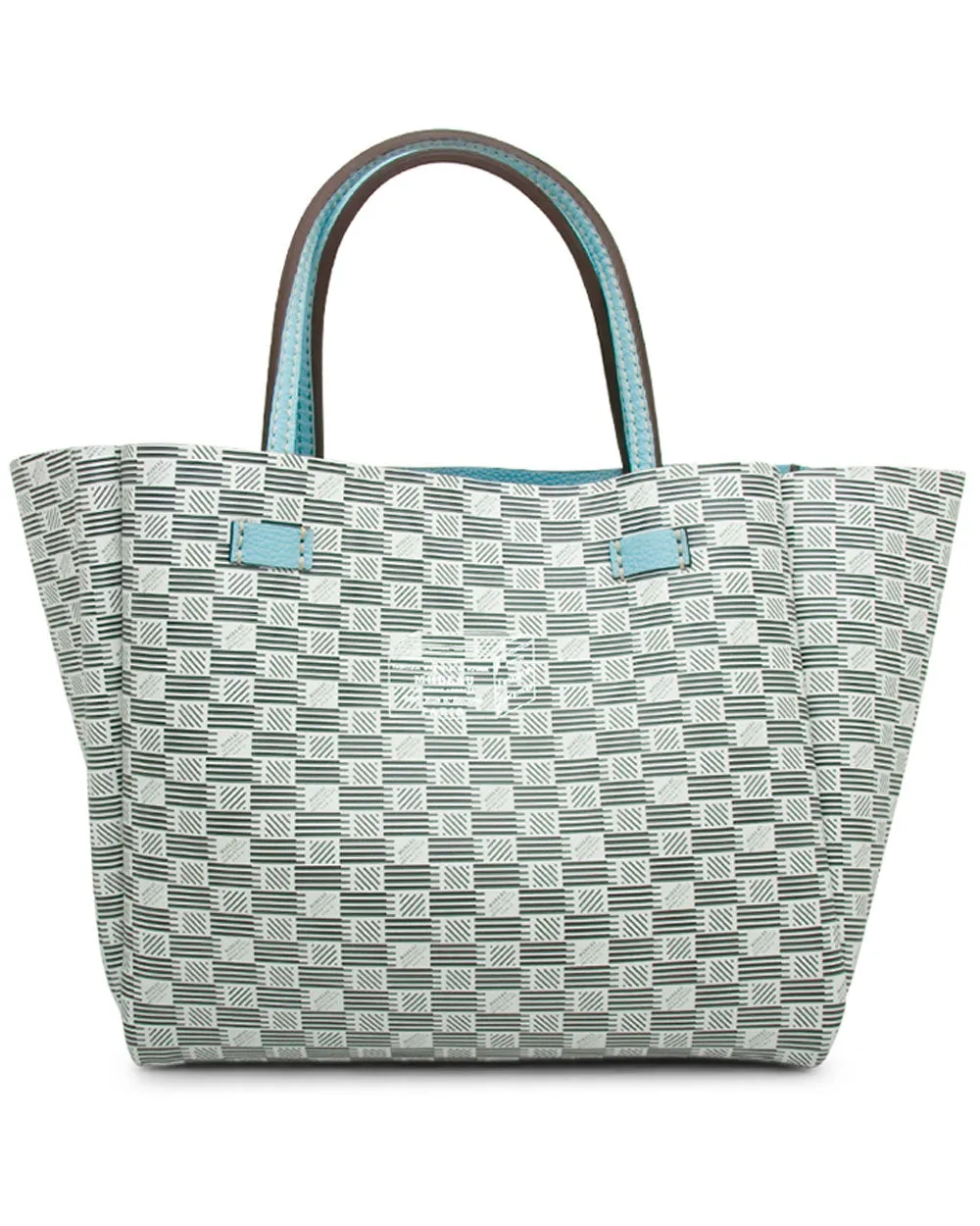 Bregancon Reversible Tote in Ceil and White