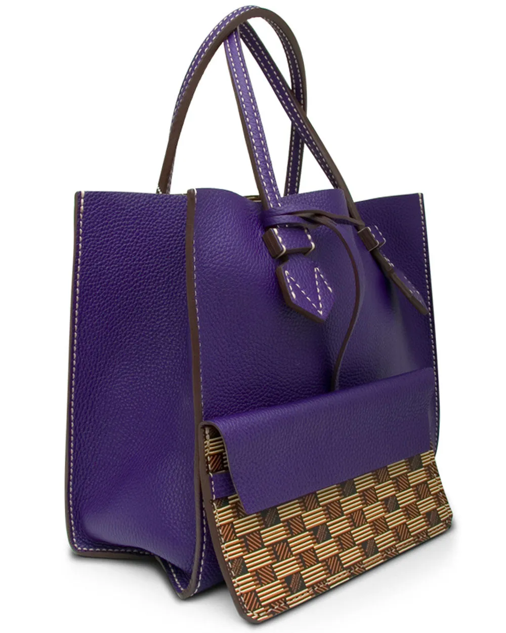 Bregancon Reversible Tote in Iris