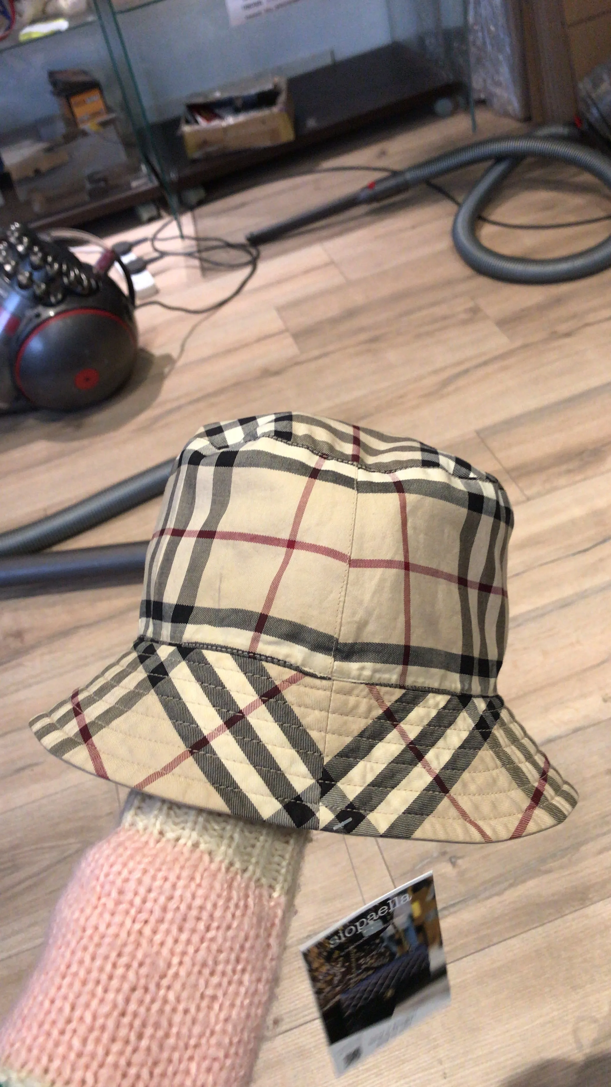 Burberry Classic Check Reversible Bucket Hat