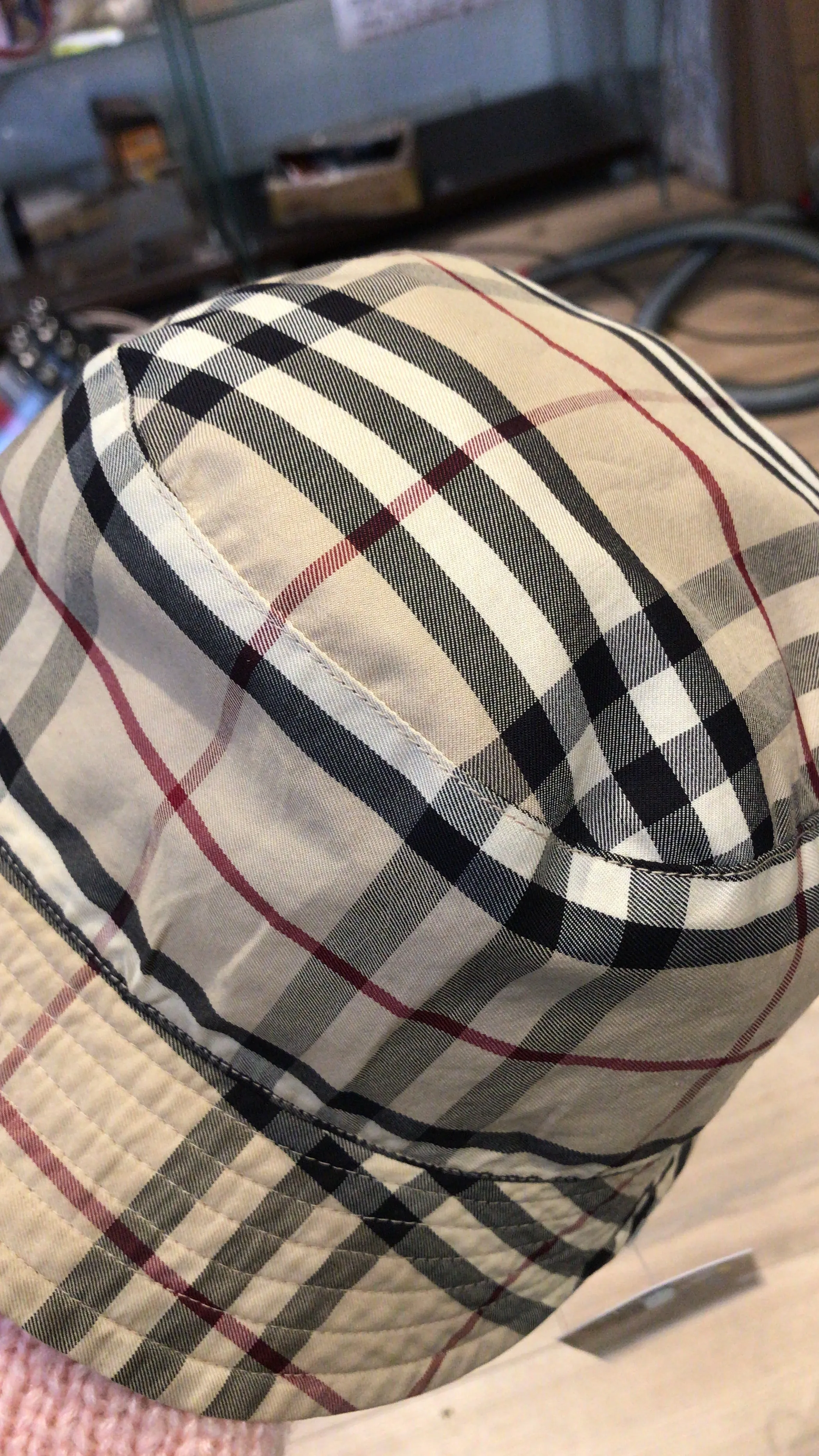 Burberry Classic Check Reversible Bucket Hat