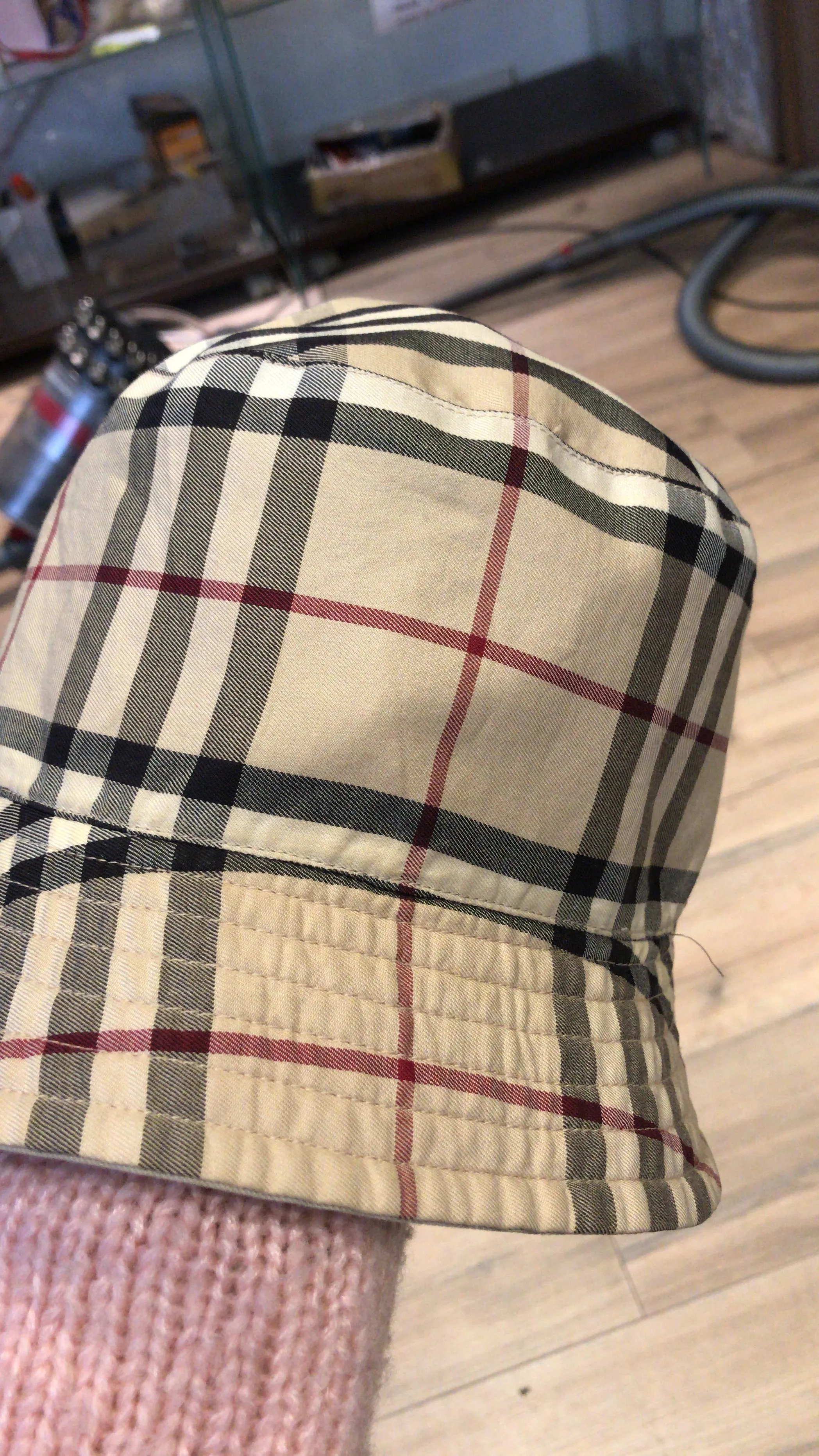 Burberry Classic Check Reversible Bucket Hat