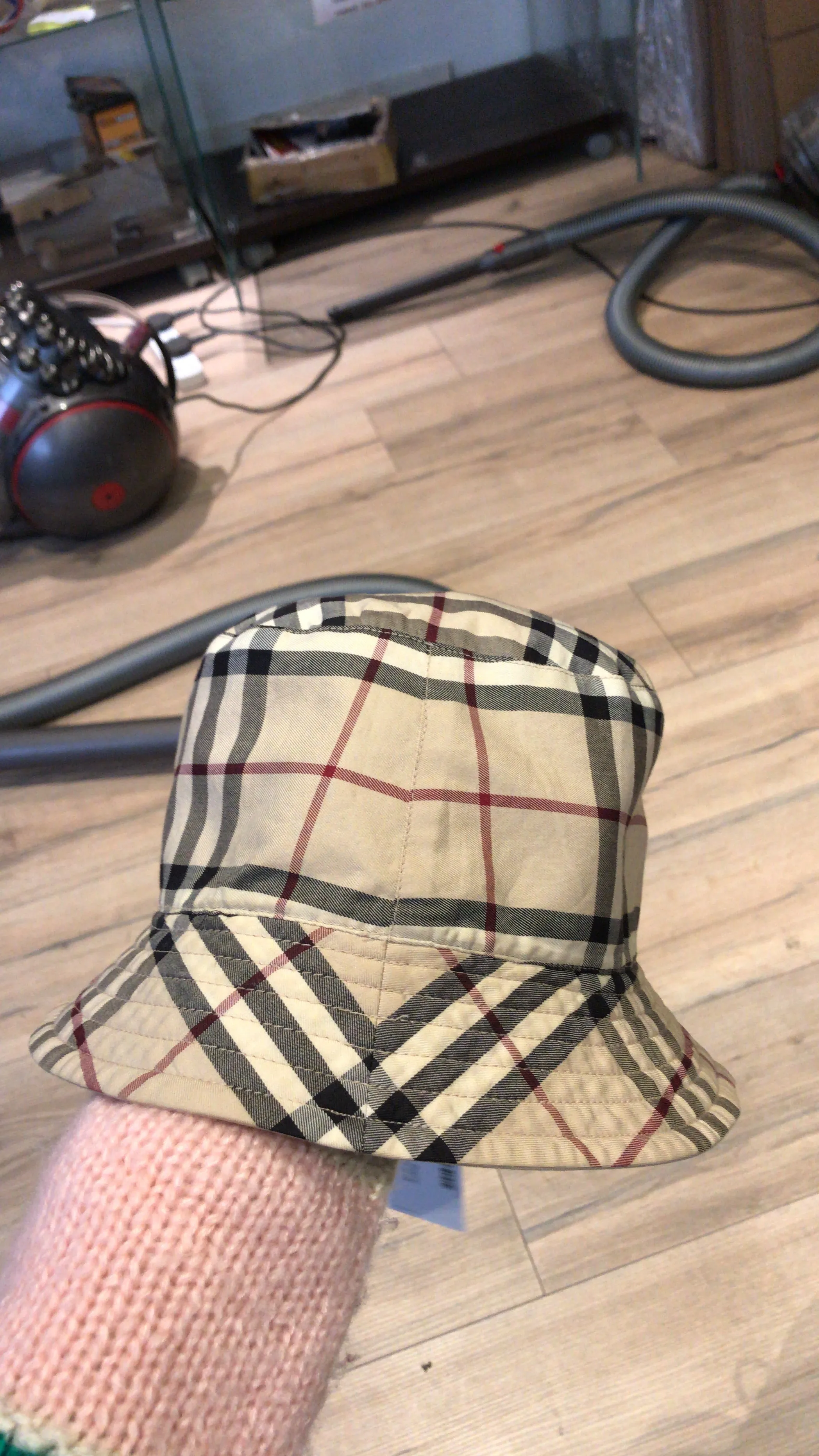 Burberry Classic Check Reversible Bucket Hat