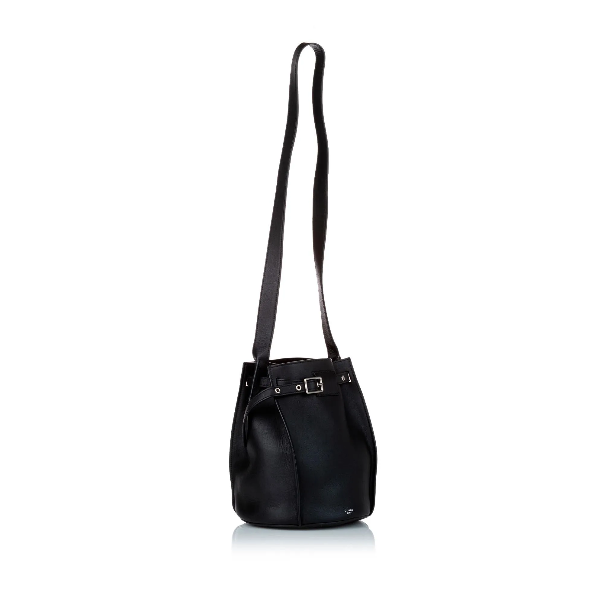 Celine Big Leather Bucket Bag (SHG-37627)