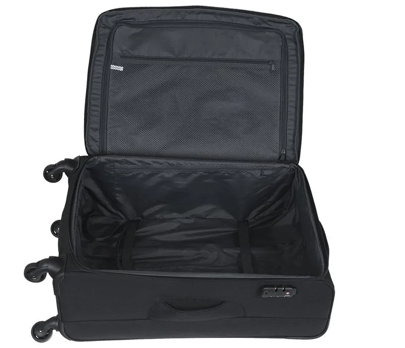 Conwood Expandable Spinner Luggage Set | Black