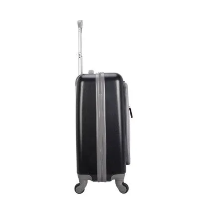 Crckt Tween Hardside Carry On Spinner Suitcase - Gray Heather