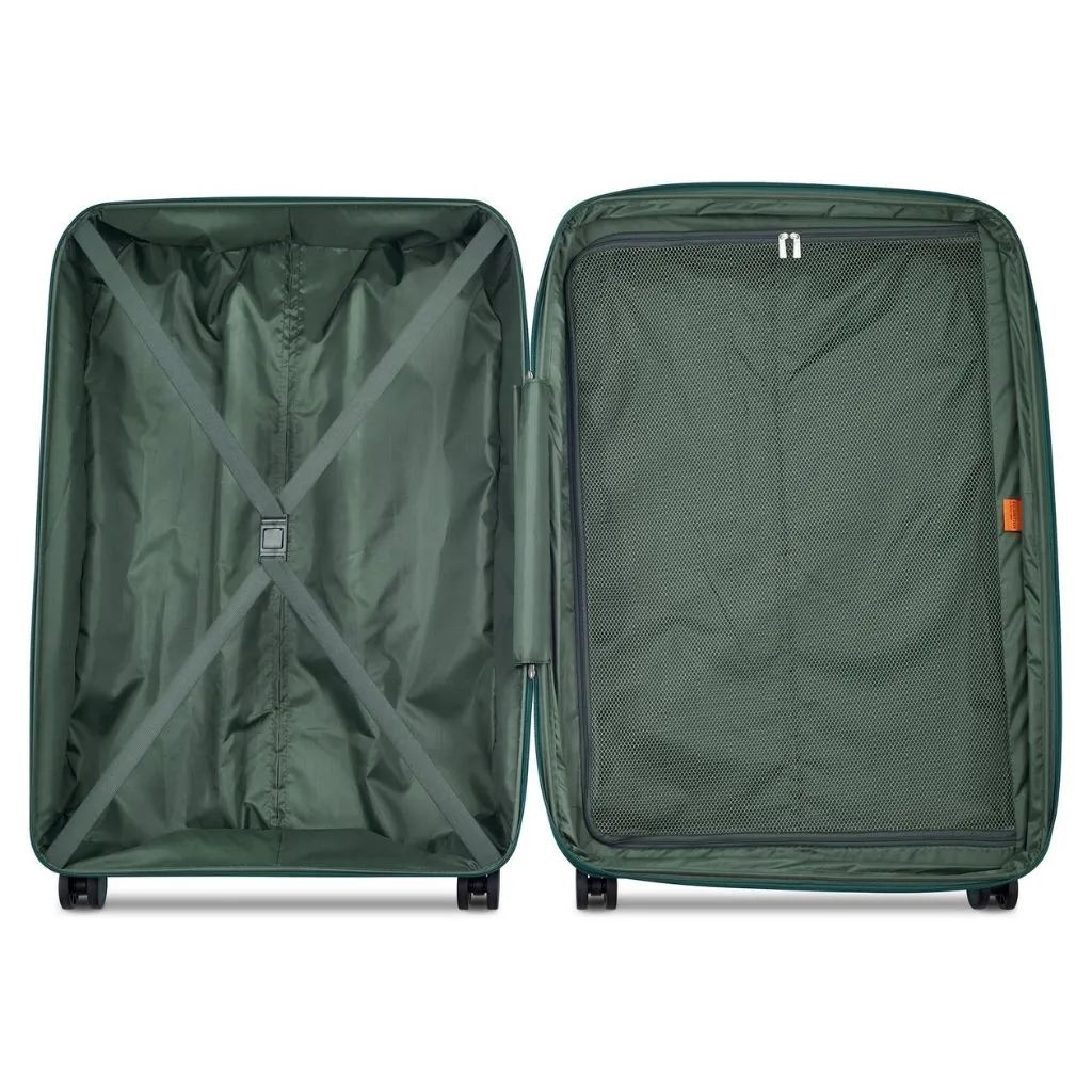 Delsey Securitech Dune Exp Large Hardsided Luggage - Green