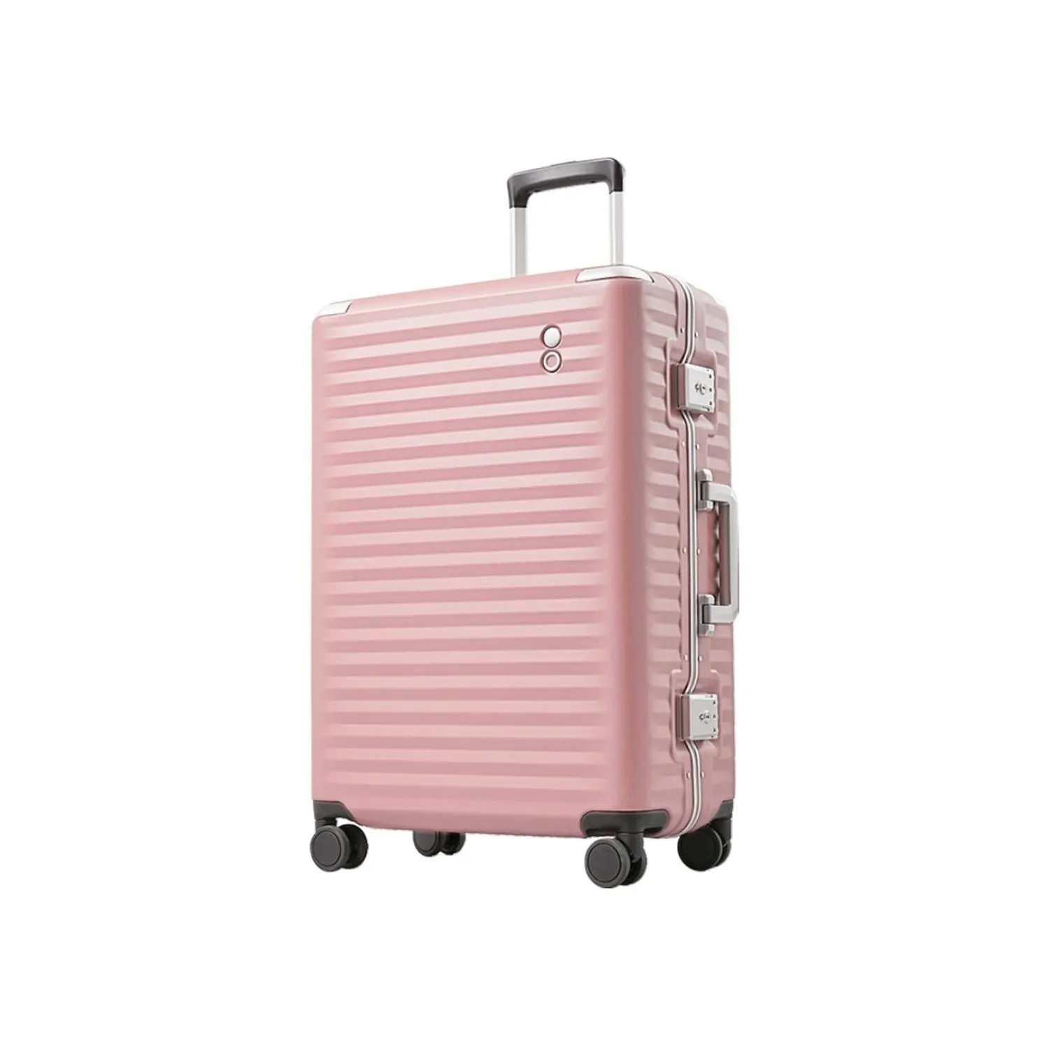 Echolac Celestra Aluminium Frame 24" Medium Luggage with Silent Spinner Wheels