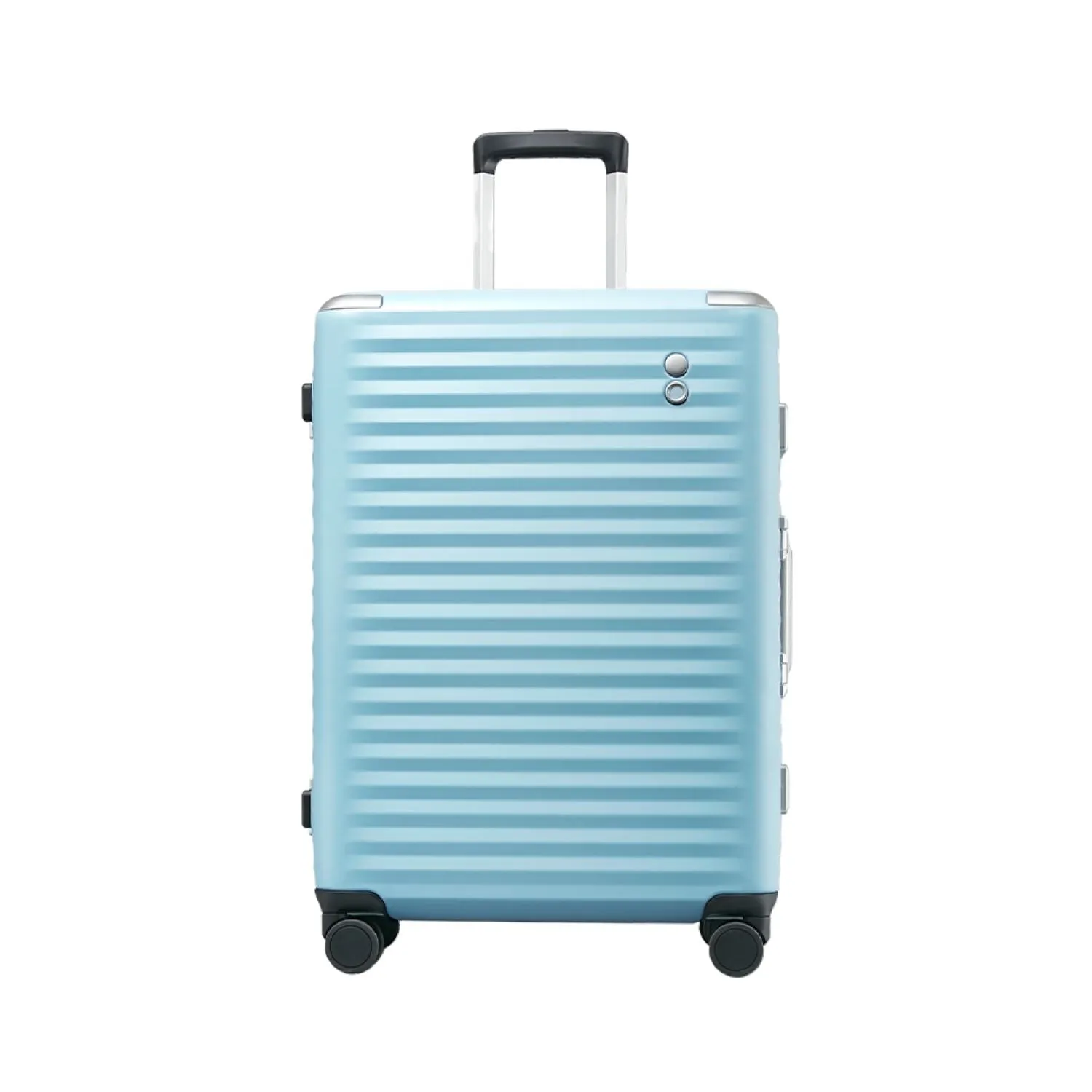 Echolac Celestra Aluminium Frame 24" Medium Luggage with Silent Spinner Wheels