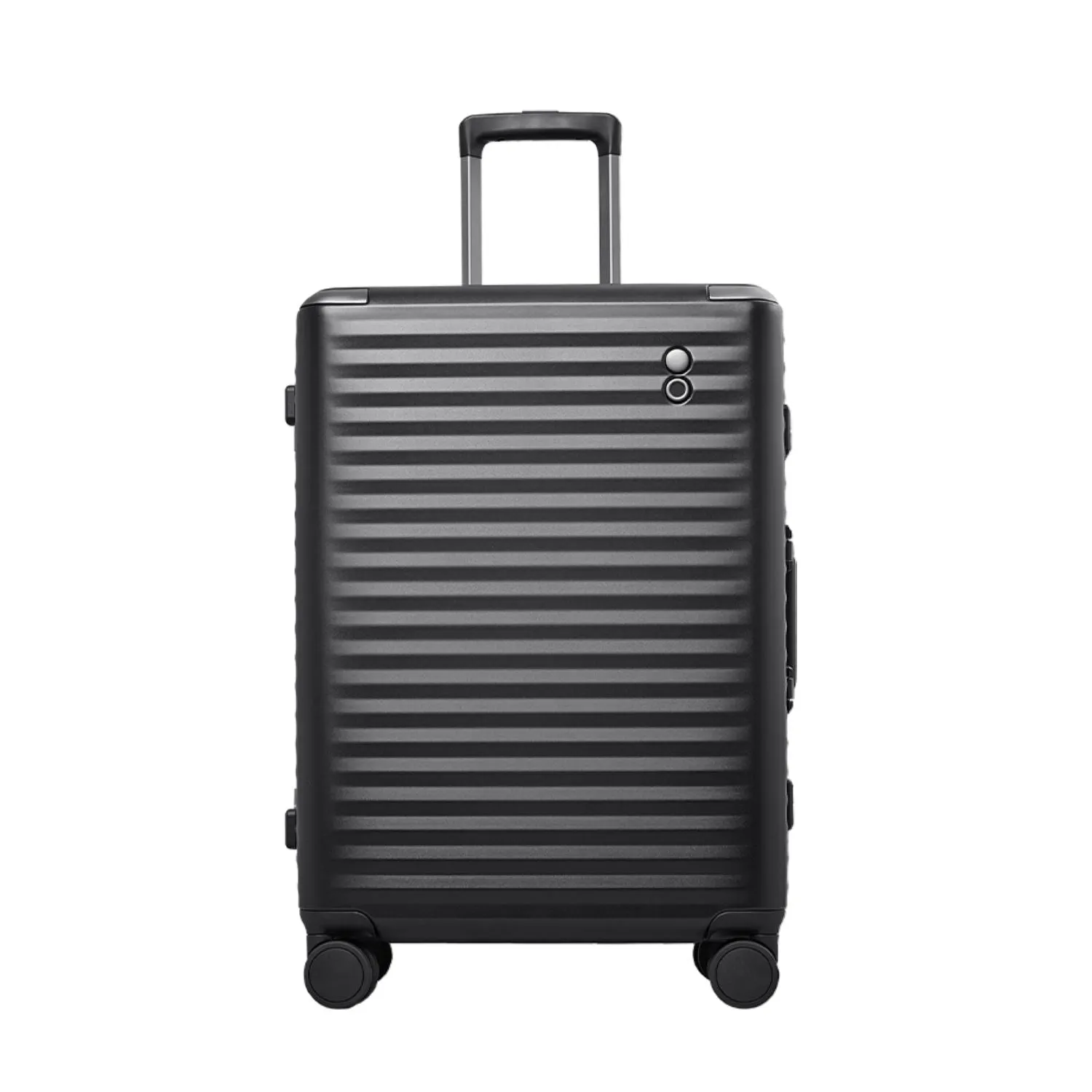 Echolac Celestra Aluminium Frame 24" Medium Luggage with Silent Spinner Wheels