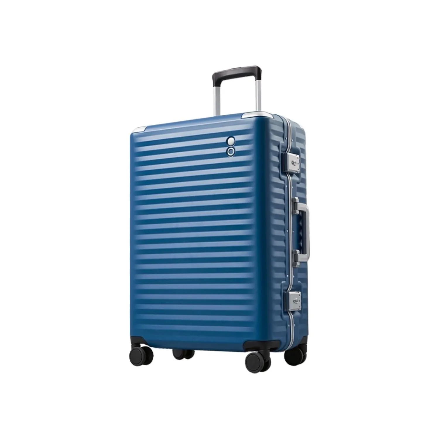 Echolac Celestra Aluminium Frame 24" Medium Luggage with Silent Spinner Wheels