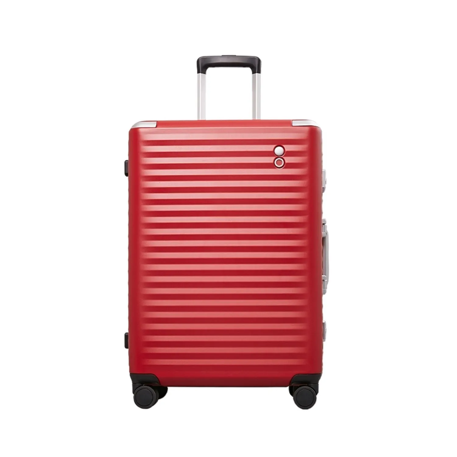 Echolac Celestra Aluminium Frame 24" Medium Luggage with Silent Spinner Wheels