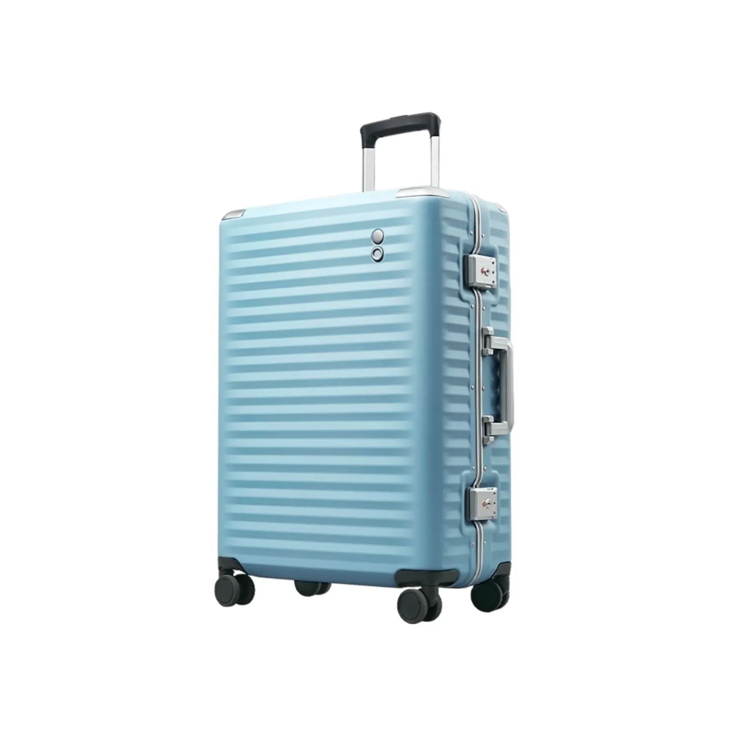 Echolac Celestra Aluminium Frame 24" Medium Luggage with Silent Spinner Wheels