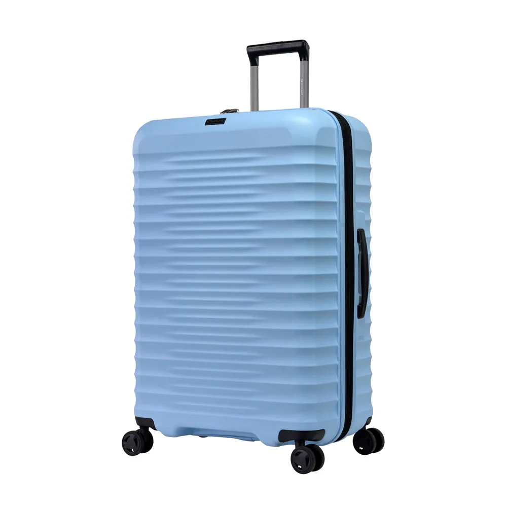 Eminent 28" 4 Double Wheel Expandable TPO® Luggage with Anti-Theft Zipper & TSA Lock - Light Blue (EMI-KK66)