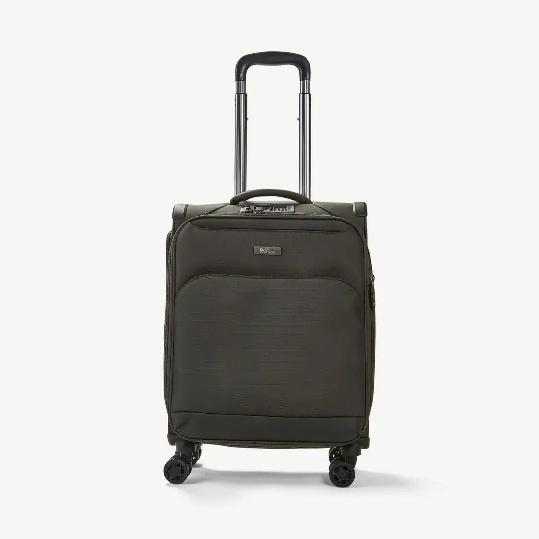 Georgia Small Suitcase (expandable) - Black