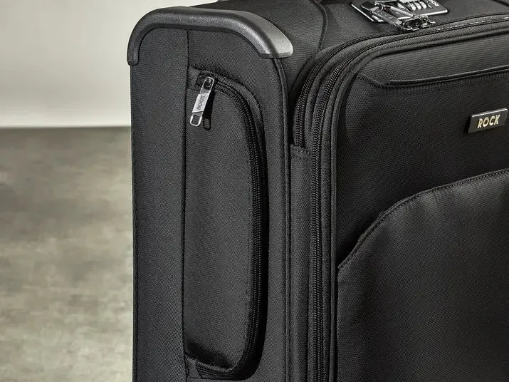 Georgia Small Suitcase (expandable) - Black