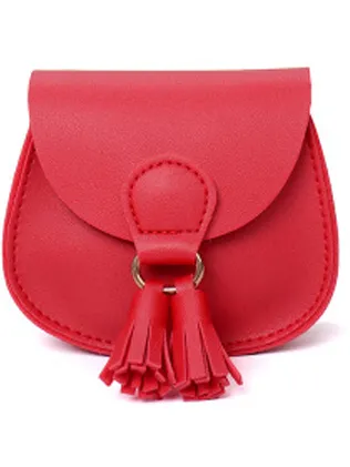 Girls Saddlebag Style Crossbody Handbag