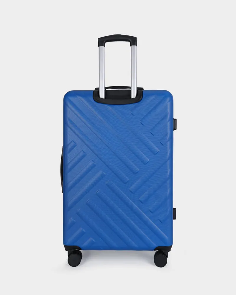 Hard Case 3 Piece Luggage Set in Pearl Blue