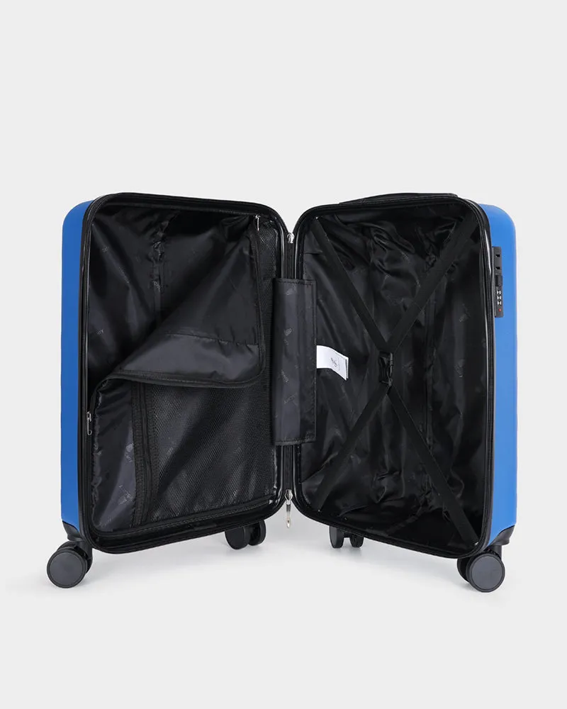 Hard Case 3 Piece Luggage Set in Pearl Blue