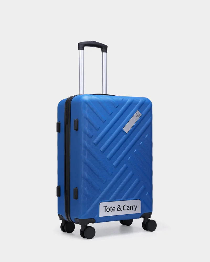 Hard Case 3 Piece Luggage Set in Pearl Blue