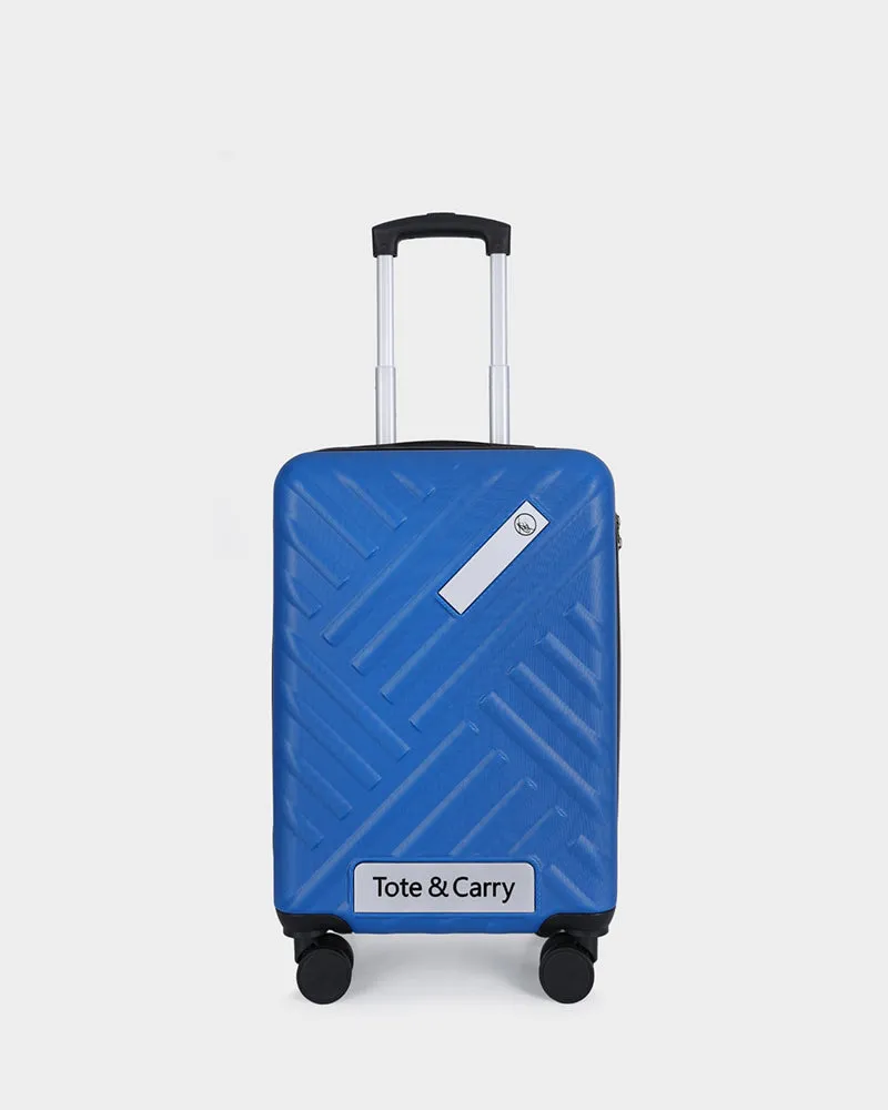 Hard Case 3 Piece Luggage Set in Pearl Blue