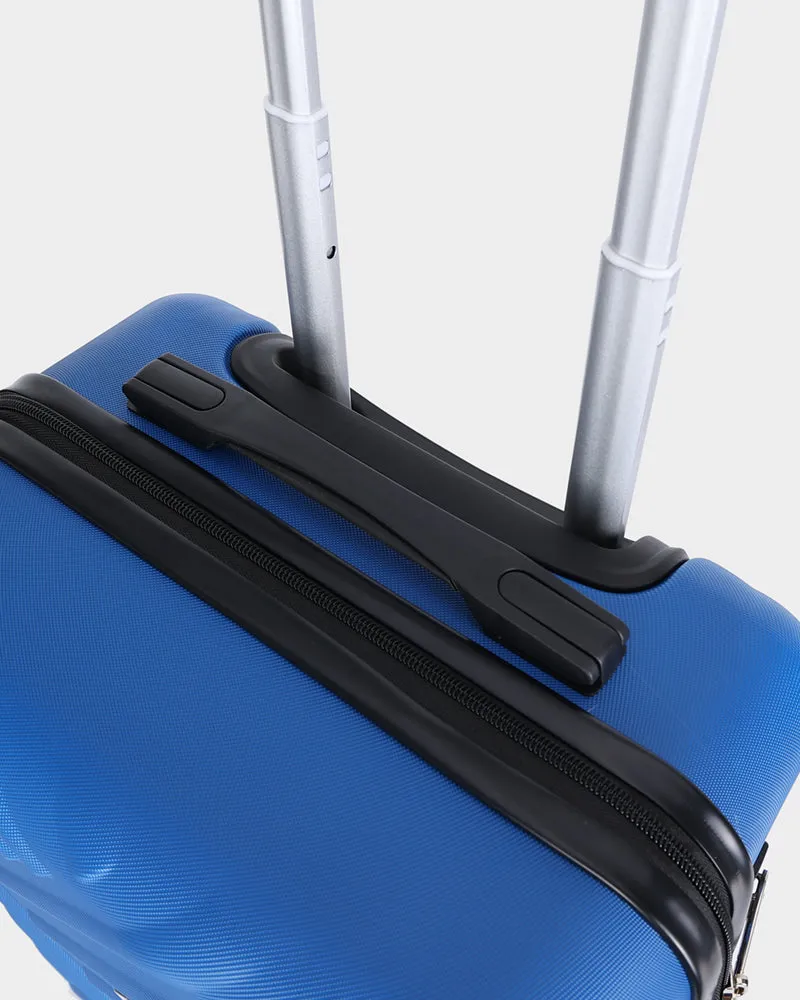 Hard Case 3 Piece Luggage Set in Pearl Blue