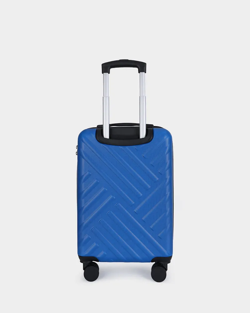 Hard Case 3 Piece Luggage Set in Pearl Blue